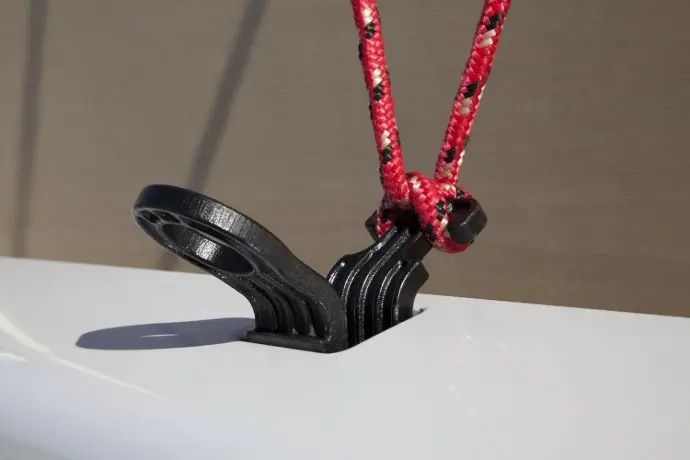 3in1 truck tie being used with a rope
